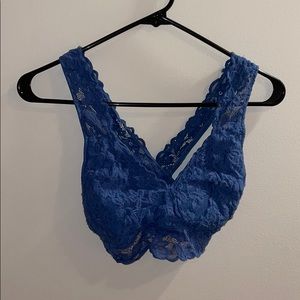 Blue bra